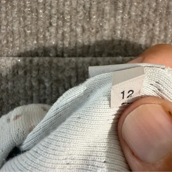 Brandy Melville John Galt Floral Ribbed Waffle Knit Shorts Size 12 Sm White Pink - Picture 5 of 8